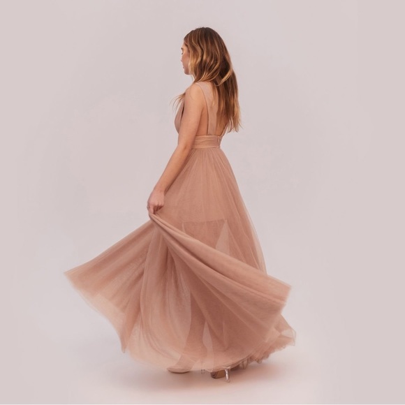 Miranda Dress with Tulle - Picture 5 of 6